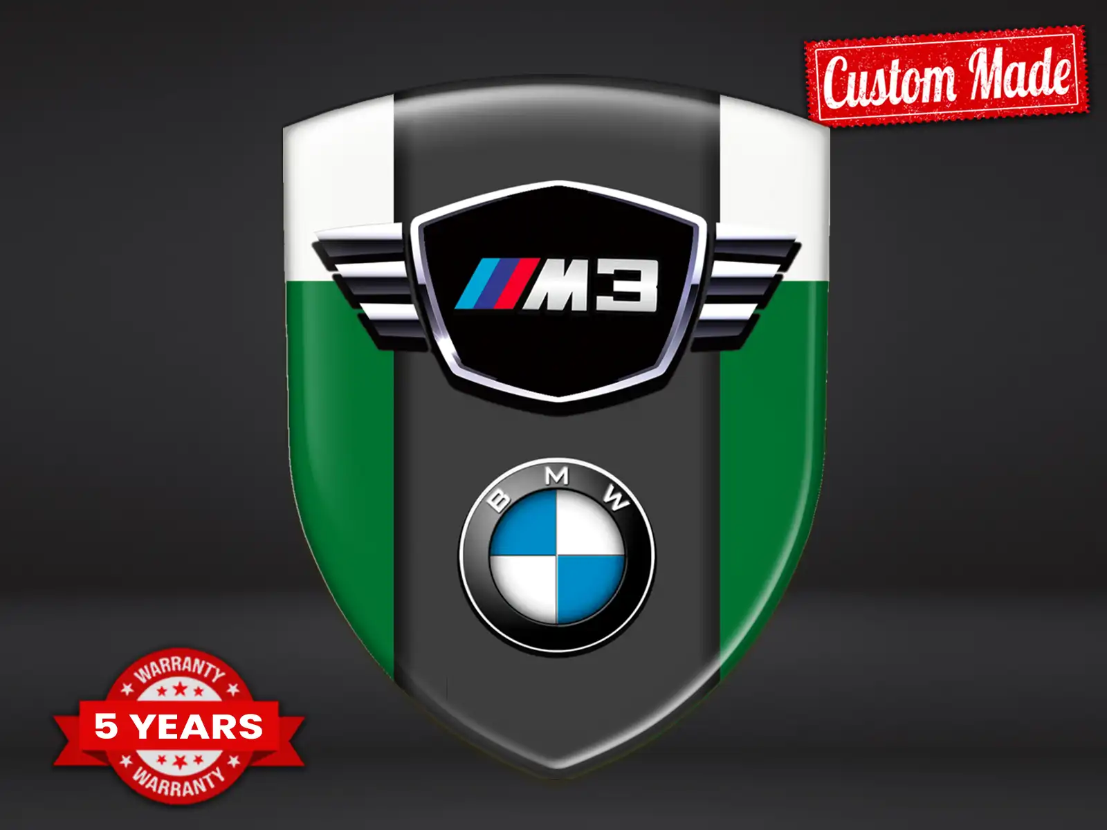 BMW Türaufkleber Automatisch Stern Sportlich Anpassbar